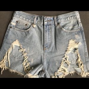 Distressed Shorts